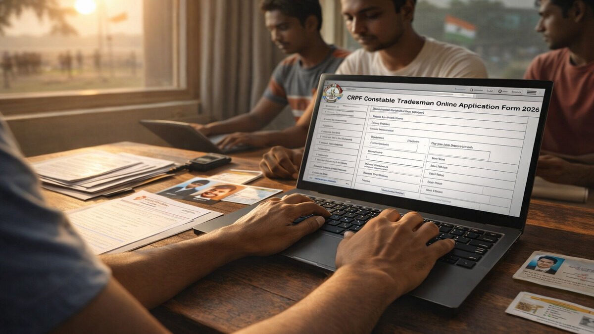 CRPF Constable Tradesman Online Form 2026